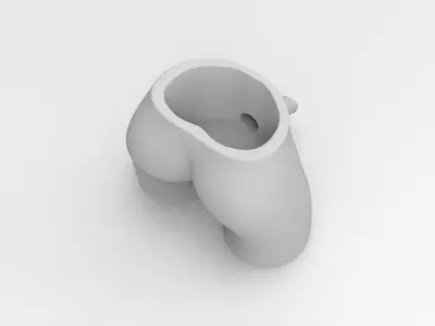House Decor - Flower Vase 01 Free 3D print model