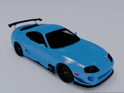 Toyota Supra A80 3D model