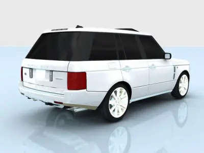 Range Rover Supercharged 2009 3D model
