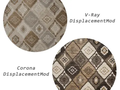 Rugs No 245 Low-poly 3D model