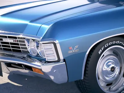 Chevrolet Impala SS CG 1967 3D model