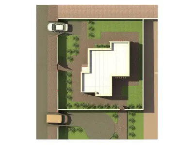 House dwg 3D  3D print model