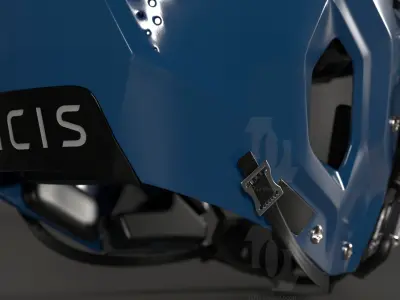 Vicis ZERO2 Football Helmet 3D model