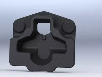 MAN BRAKE CALIPER 81 50804 6088 COVER 3D REVERSE ENGINEERING 3D print model