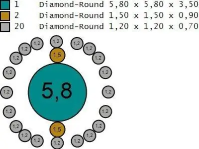 gold ring code 7 3D print model