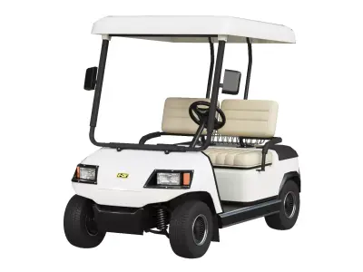 ECAR LT-A2DSP 2 Seat Golf Cart 3D model