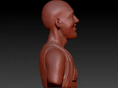 Kobe Bryant Portrait  3D print model