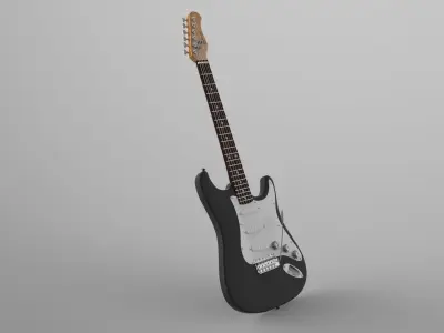 Electric Guitar 3D model