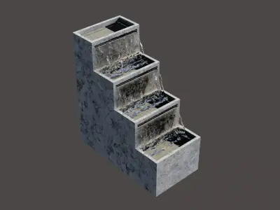 Water Feature Free 3D model