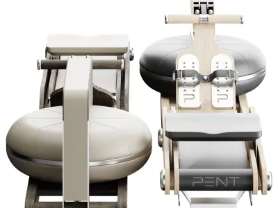 PENT VISLA Premium Rowing Ergometer 3D model