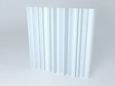 Curtain gray Free 3D model