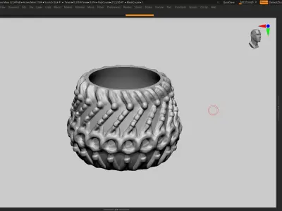 vase 3d print 381  3D print model