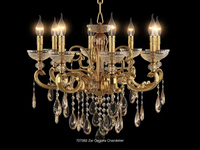 727 Zar Osgona Collection of Lamps 3D Model Pack