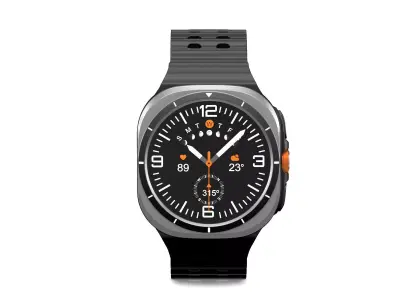 Samsung Galaxy Watch Ultra Titanium Silver 3D model