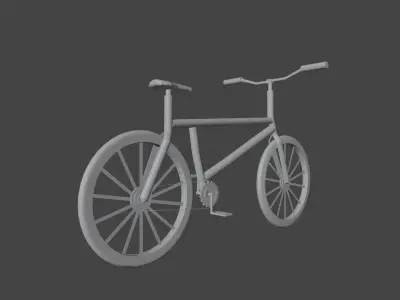 Simple Bike Free 3D model