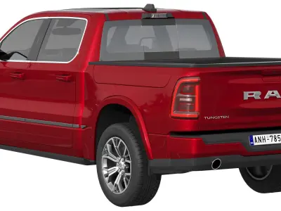 RAM 1500 Tungsten 2025 3D model