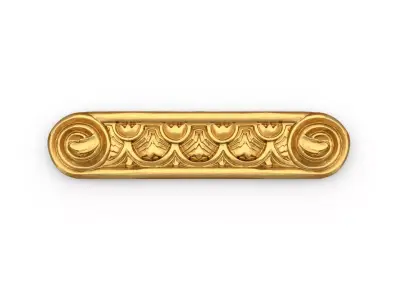 Classic carved decor ornament 509 3D print model