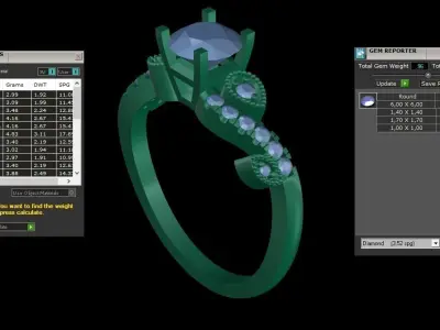 ring code 179 3D print model