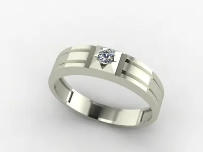 This is special man ring 3D print model