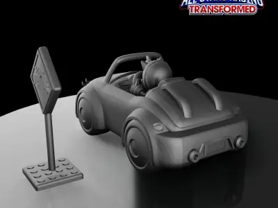 AMY - SONIC and ALL-STARS RACING TRANSFORMED 3D print model