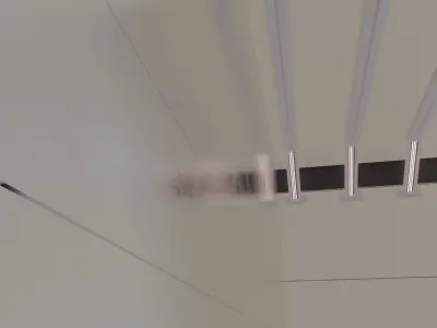 Hall factory warehouse car studio 3D model