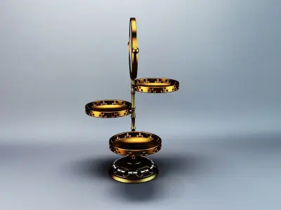 Cosmetic Mirror 3D model