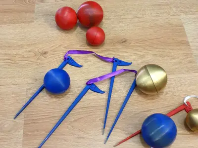 Rocket-Croquet 3D model