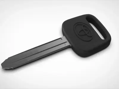 Toyota supra key 3D model