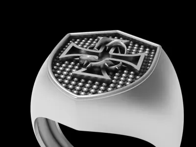 Mens Ring 001  3D print model