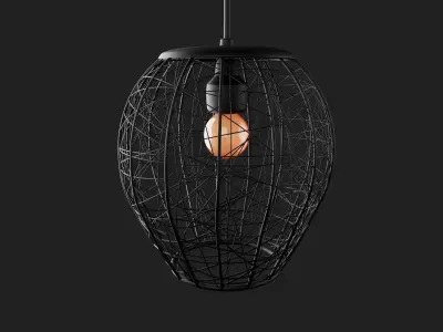 Lamp 02 Low-poly 3D model