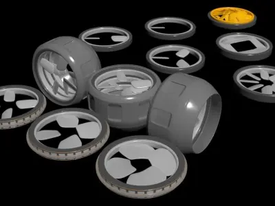 Modular - Rim Driven - Electric Thruster 02 - Concept 3D print model