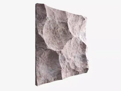 33-RockPanel rock texture 3D model