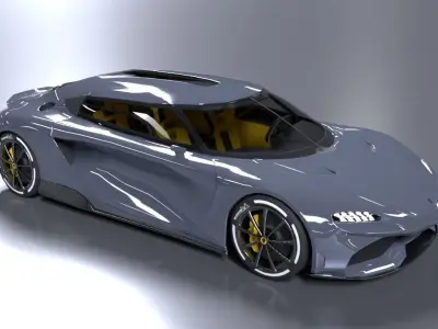 Koenigsegg Gemera 3D model