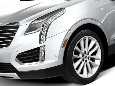 Cadillac XT5 EU 2018 3D model