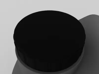 Engine Oil Bottle 3D model
