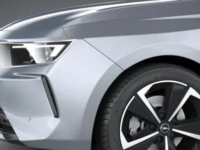 Opel Astra Sports Tourer 2022 Basic 3D model