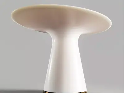 Oval Dining Table 3D model