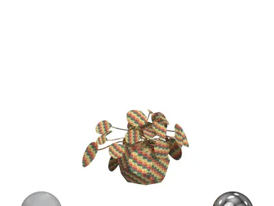 The Monet plant 3D model