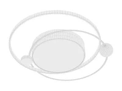 Artistic lamp Fun 3D model