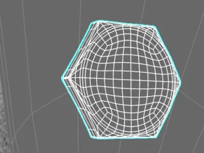 Wheel for service car 3D model