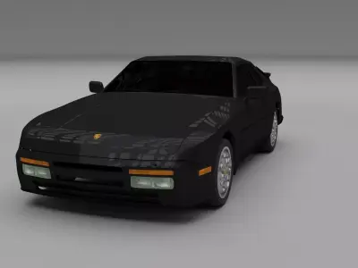 Porsche 944 Turbo 3D model