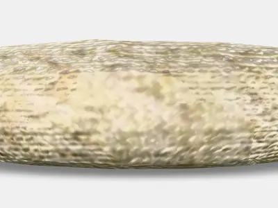 ALSEDA Stool Low-poly 3D model