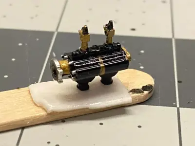 TOP FUEL Fuel Pump Waterman Racing Mega Bertha HEMI 3D print model