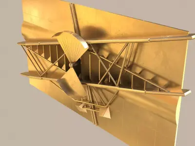 Cosmos Decoration Low-poly 3D model