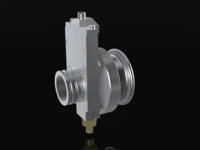 Carburator  Slide b-tuning 3D model