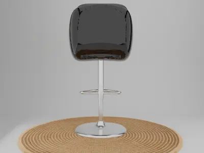 Bar Stool  Low-poly 3D model purchase