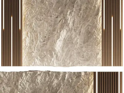 Wall 3D panel 17 3D model
