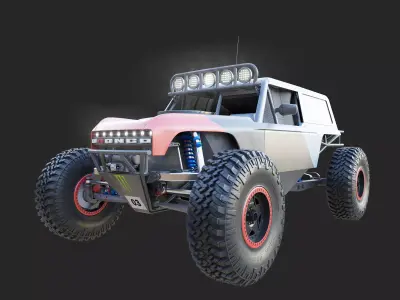 Ultra4 car 3D model