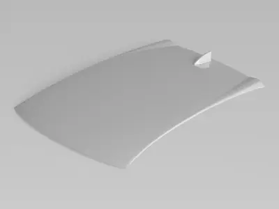 CIVIC TYPE R FK8 Roof Exterior Surface Model - 3D Laser-Scanned 3D model
