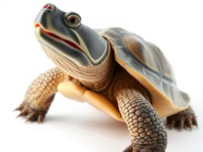 Snapping Turtle Strong Jaw Detailed Model Pack Low-poly 3D model